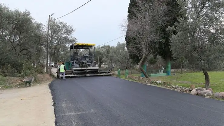 Edremit'te Asfalt Seferberliği