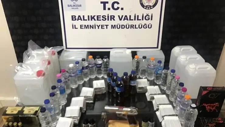 EMNİYET'TEN KAÇAKÇILIK OPERASYONU