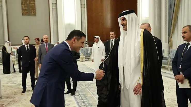 Ermişler Erdoğan'ın Katar Heyetinde Yer Aldı