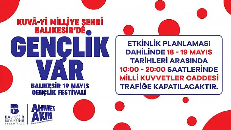 Gençlik Festivali gümbür gümbür geliyor