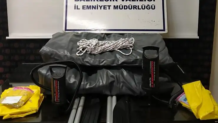 GÖÇMENLER YAKALANDI
