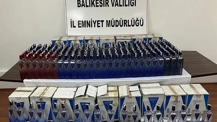 Gümrük Kaçağı/Sahte Alkollü İçki Ele Geçirildi