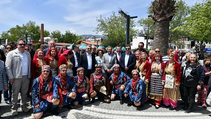 Güre'de Bahar Şenlikle Karşılandı