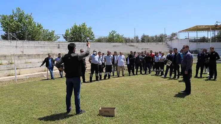 Güvenlik Personeline 'Göz Yaşartıcı Sprey Kullanımı' Eğitimi