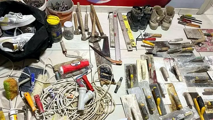 İnşaatlardan Hırsızlık Yapan Şüpheli Yakalandı