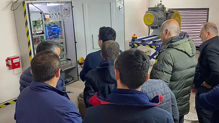 İtfaiye Daire Başkanlığından Personele Asansör Eğitimi