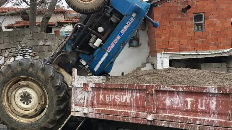 Kepsut'ta Traktör Kazası: 1 Ölü