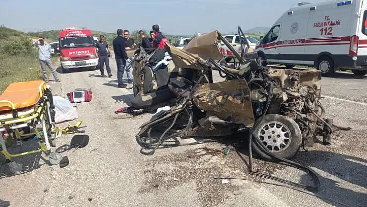 KEPSUT YOLUNDA ÖLÜMLÜ TRAFİK KAZASI