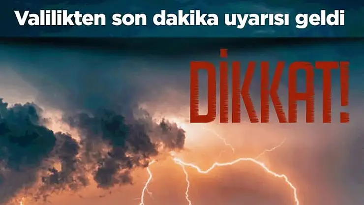 Meteoroloji il il uyardı! Kuvvetli sağanak ve fırtına geliyor...