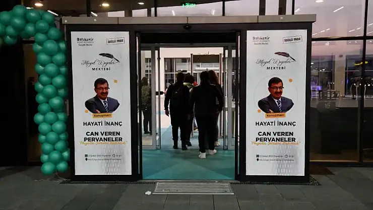 'Müspet Değerler Mektebi'nin Konuğu Hayati İnanç