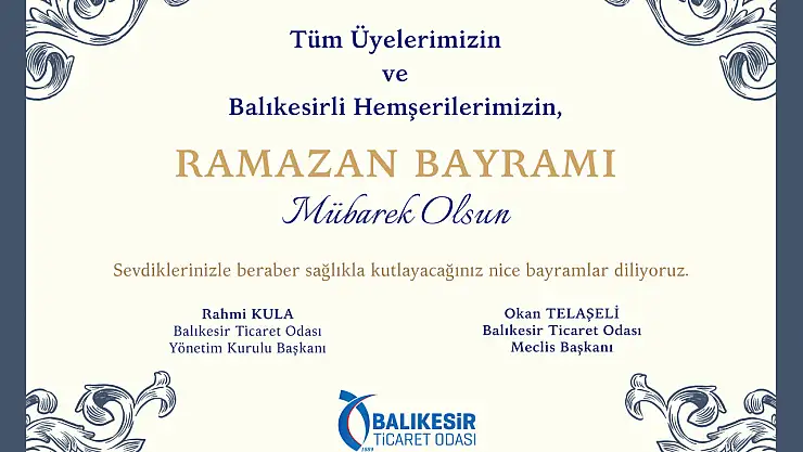 RAMAZAN BAYRAMI MÜBAREK OLSUN
