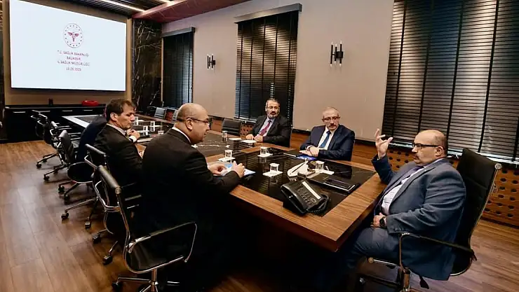 Sağlık Yatırımları Toplantısı Yapıldı