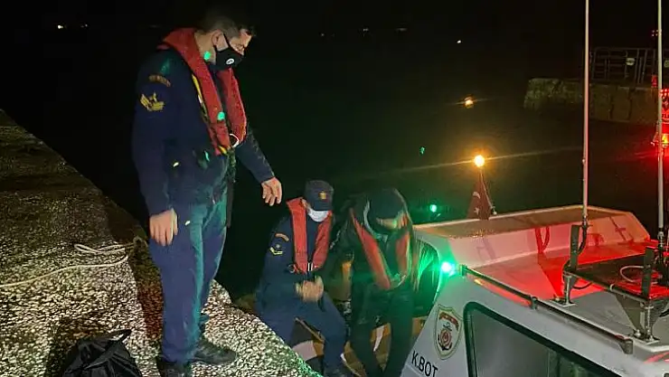 Sahil Güvenlik Alican'ın imdadına yetişti