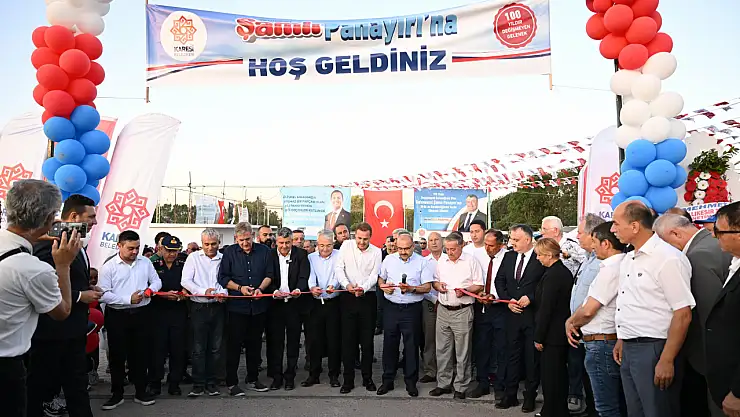 Şamlı Panayırı büyük coşkuyla açıldı