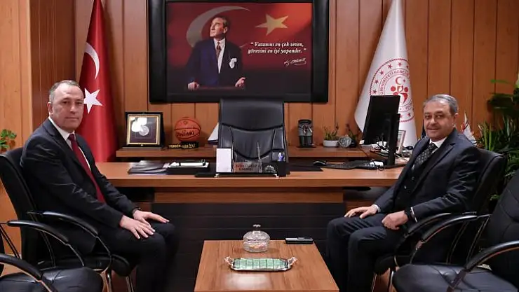Şıldak'tan Müdür Özalp'e Ziyaret