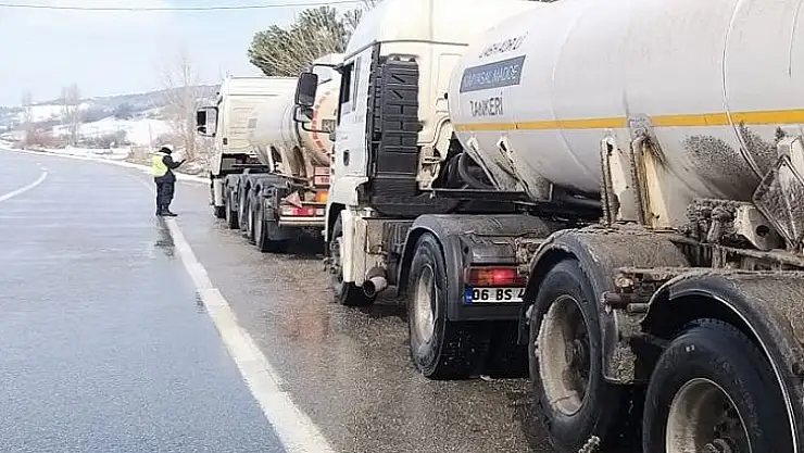 Tehlikeli Madde Taşıyan Araçlara Sıkı Denetim