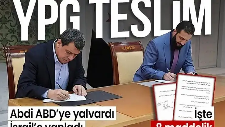 Teröristan planı çöp oldu! YPG teslim oldu |