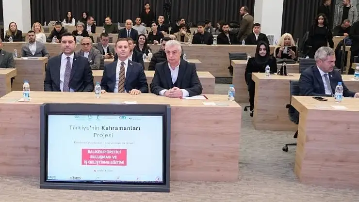 'Türkiye'nin Kahramanları'14. Güvenilir Ürün Platformu Balıkesir Ticaret Odası'nın ev sahipliğinde yapıldı