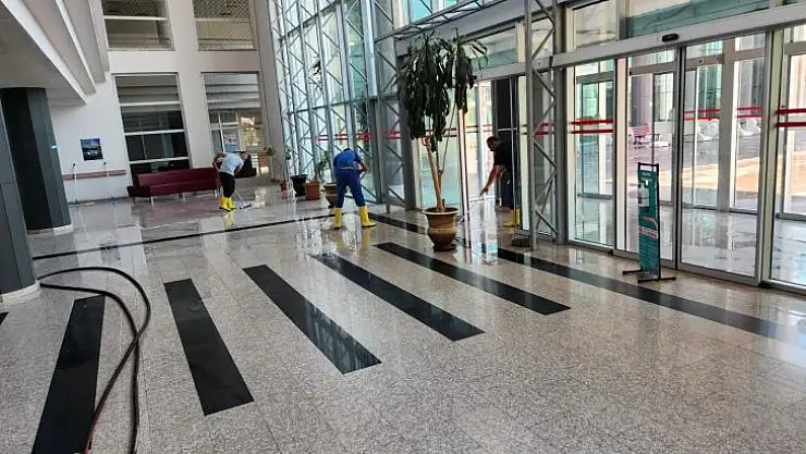 Üniversite Hastanesi Pırıl Pırıl Oldu