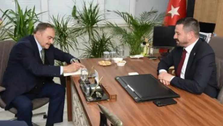 Veysel Eroğlu Balıkesir'de bir dizi temaslarda bulundu.