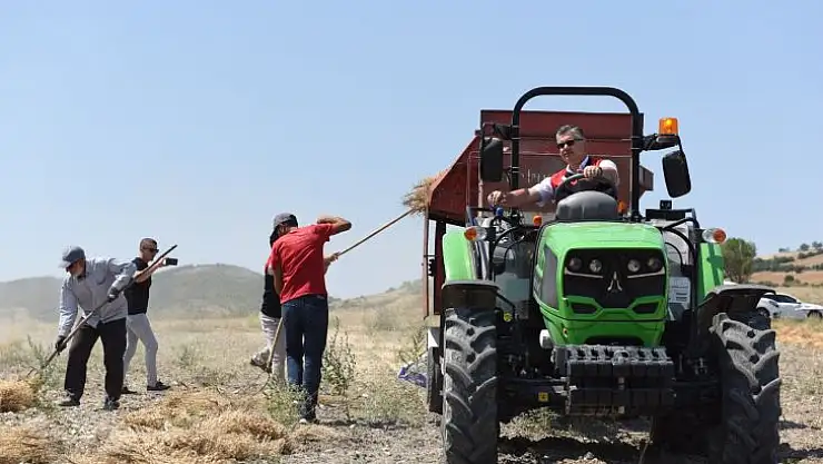 Yerli ve Milli Tohumların Hasadı Devam Ediyor…