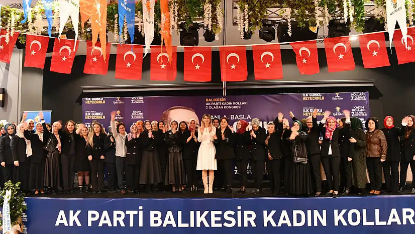 AK Parti Balıkesir İl Kadın Kolları 7. Olağan Kongresi gerçekleştirildi.