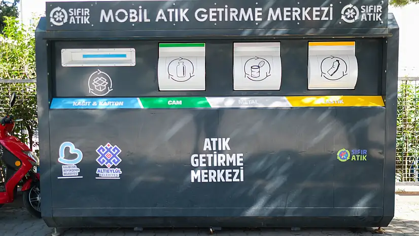 Altıeylül Belediyesi'nden Sıfır Atıkta Örnek Uygulama