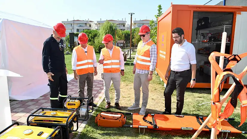 ALTIEYLÜL'DE AFETE KARŞI BÜYÜK HAZIRLIK