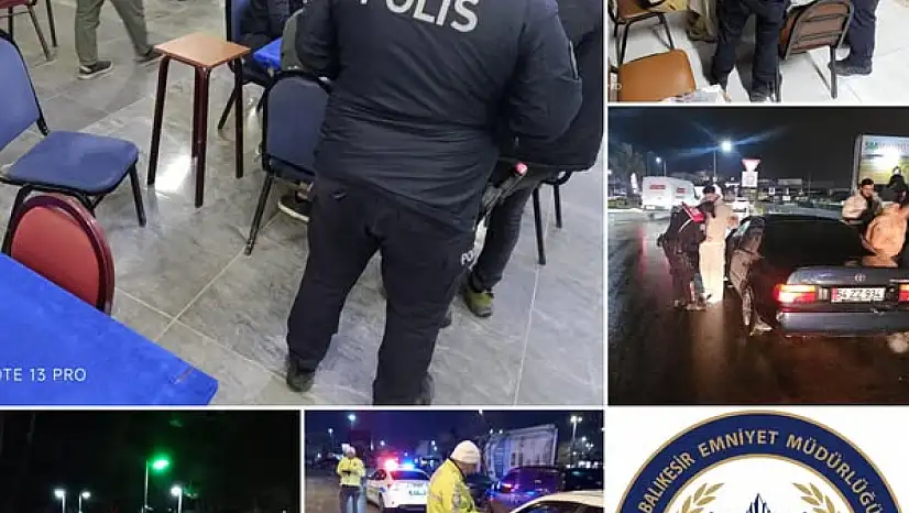 'Asayiş ve Trafik Huzur Uygulaması' gerçekleştirildi