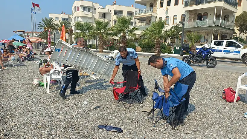 Balıkesir Büyükşehir Belediyesi'nden plaj işgaline sıkı denetim
