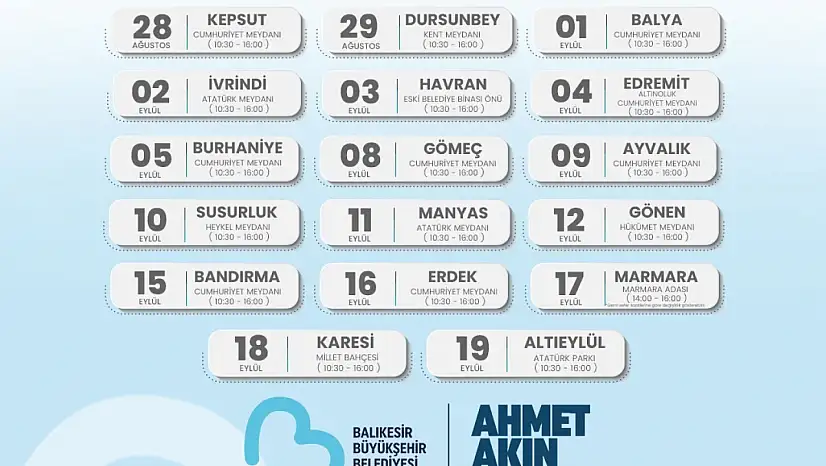 Balıkesir Büyükşehir Belediyesinin Can Dost'u şifa dağıtıyor