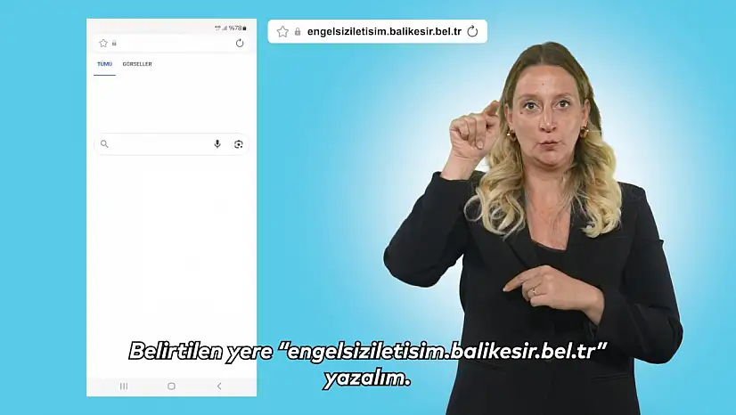 Balıkesir'de engelsiz iletişim için büyük adım