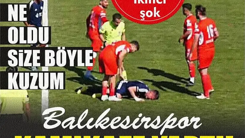 Balıkesirspor kendi sahasında kamikaze yaptı!