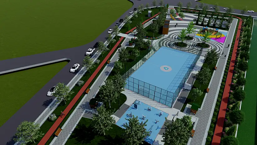 Başkan Akın Kuvayı Milliye Mahallesini Şüheda Parkla buluşturuyorz