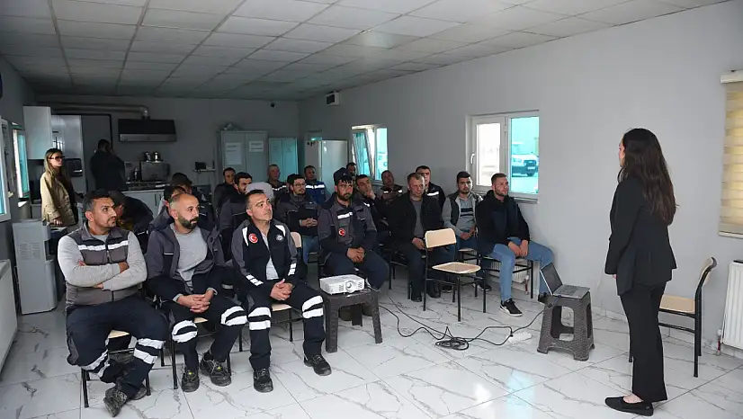 BASKİ'den 3 bölgede 80 personele kapsamlı asbest eğitimi