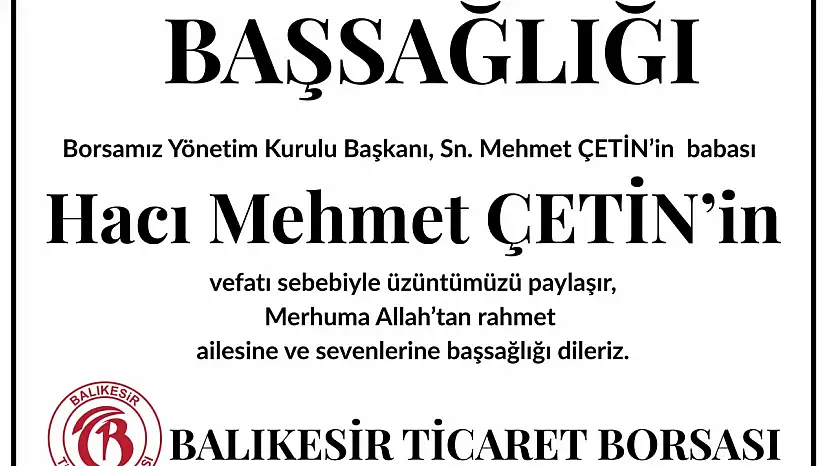 VEFAT VE BAŞSAĞLIĞI