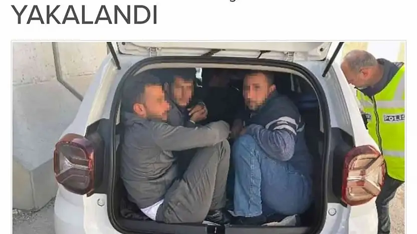 18 DÜZENSİZ GÖÇMEN YAKALANDI