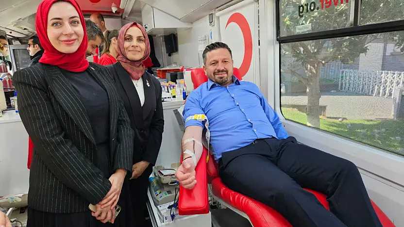 AK Parti Balıkesir'den Kan Bağışına Tam Destek