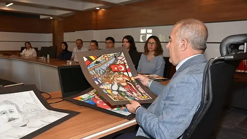 Ata Sporumuzun Yenilmez İsmi Kurtdereli Mehmet Pehlivan Resim Yarışmasında Ödüller Sahiplerini Buldu
