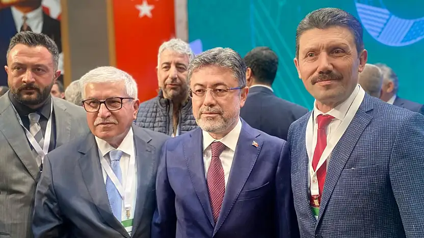 Bakan Yumaklı'dan Başkan Faruk Özen'e Teşekkür Belgesi