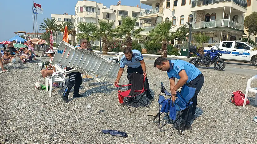 Balıkesir Büyükşehir Belediyesi'nden plaj işgaline sıkı denetim