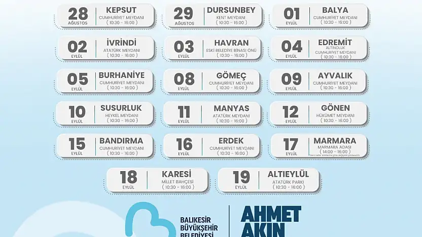Balıkesir Büyükşehir Belediyesinin Can Dost'u şifa dağıtıyor