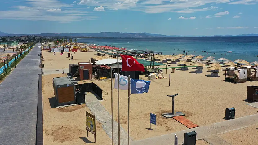 Balıkesir'in Mavi Bayraklı sahilleri övgü topluyor