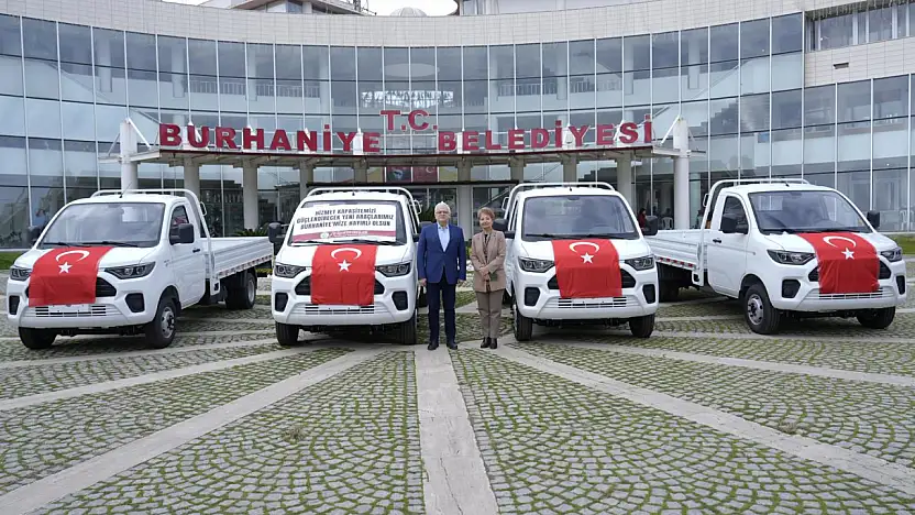 BURHANİYE BELEDİYESİ ARAÇ FİLOSUNU GÜÇLENDİRMEYE DEVAM EDİYOR