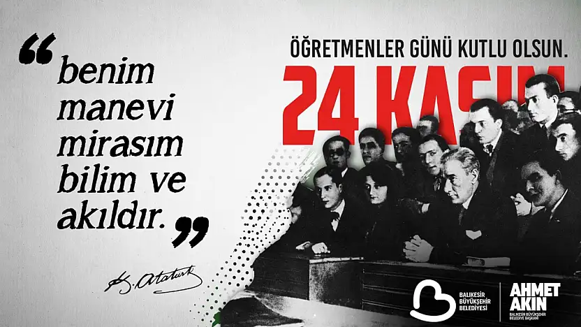 'HÜR VE BAĞIMSIZ TÜRKİYE'NİN MİMARI ÖĞRETMENLERDİR'ç