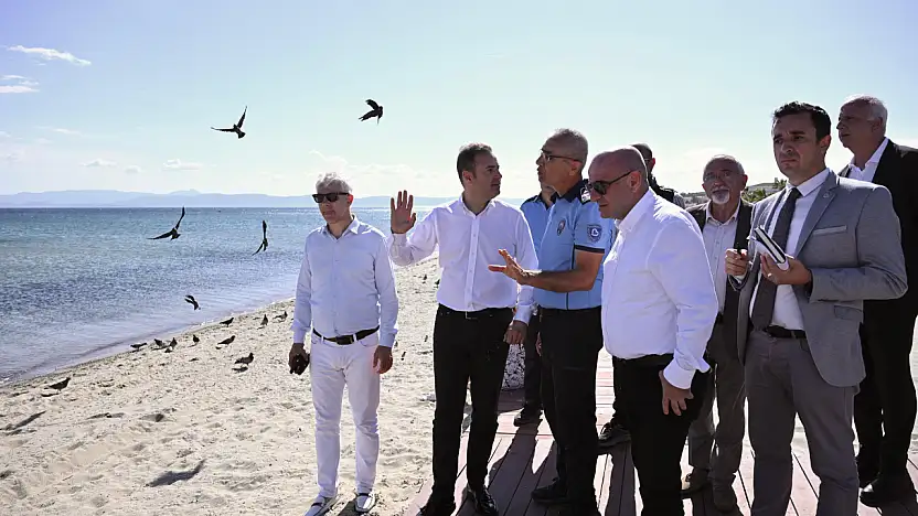 Sarımsaklı Plajı ziyaretçilerini bekliyor