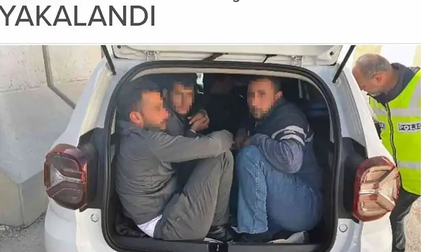 18 DÜZENSİZ GÖÇMEN YAKALANDI