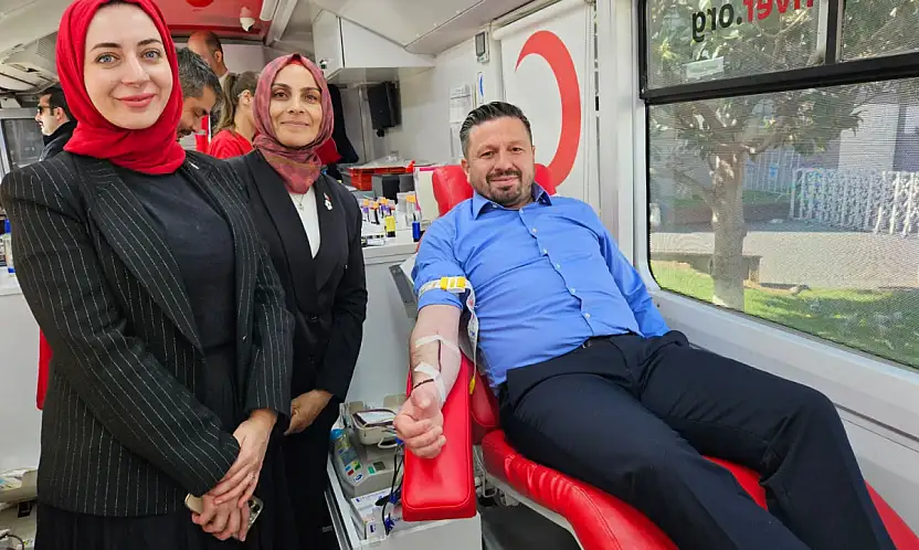 AK Parti Balıkesir'den Kan Bağışına Tam Destek