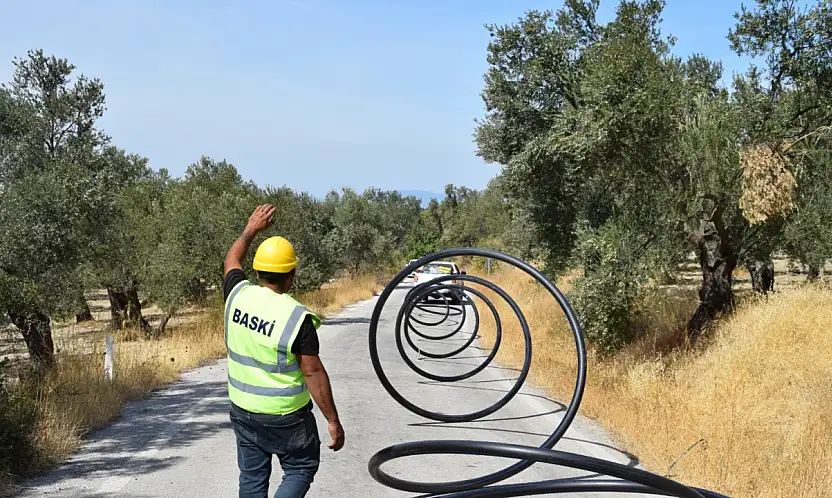 Akın'ın talimatıyla BASKİ Murateli'nin su sorununu çözdü