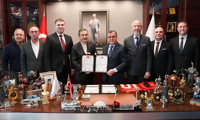 ALTIEYLÜL VE TEPEBAŞI KARDEŞ ŞEHİR OLDU